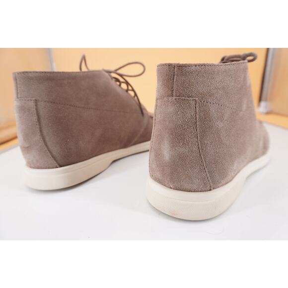 Canali Taupe Suede Chukka Hiking Boots Size 8.5 New Lace Up $595 Ankle main image 8